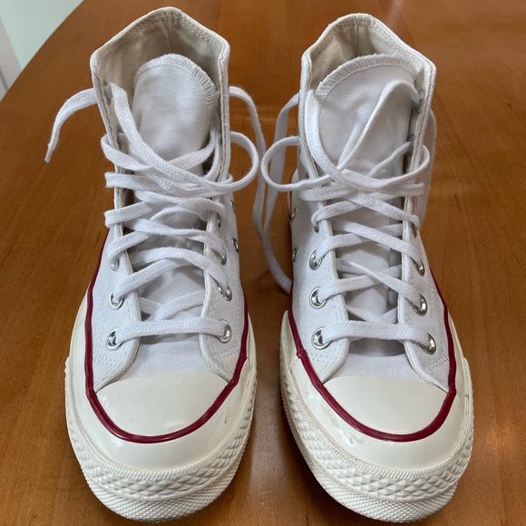 Converse Chuck 70 Vintage Canvas in white. EUC. Men’s 4.5/Women’s 6.5. See tag. - Picture 2 of 7